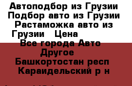 Автоподбор из Грузии.Подбор авто из Грузии.Растаможка авто из Грузии › Цена ­ 25 000 - Все города Авто » Другое   . Башкортостан респ.,Караидельский р-н